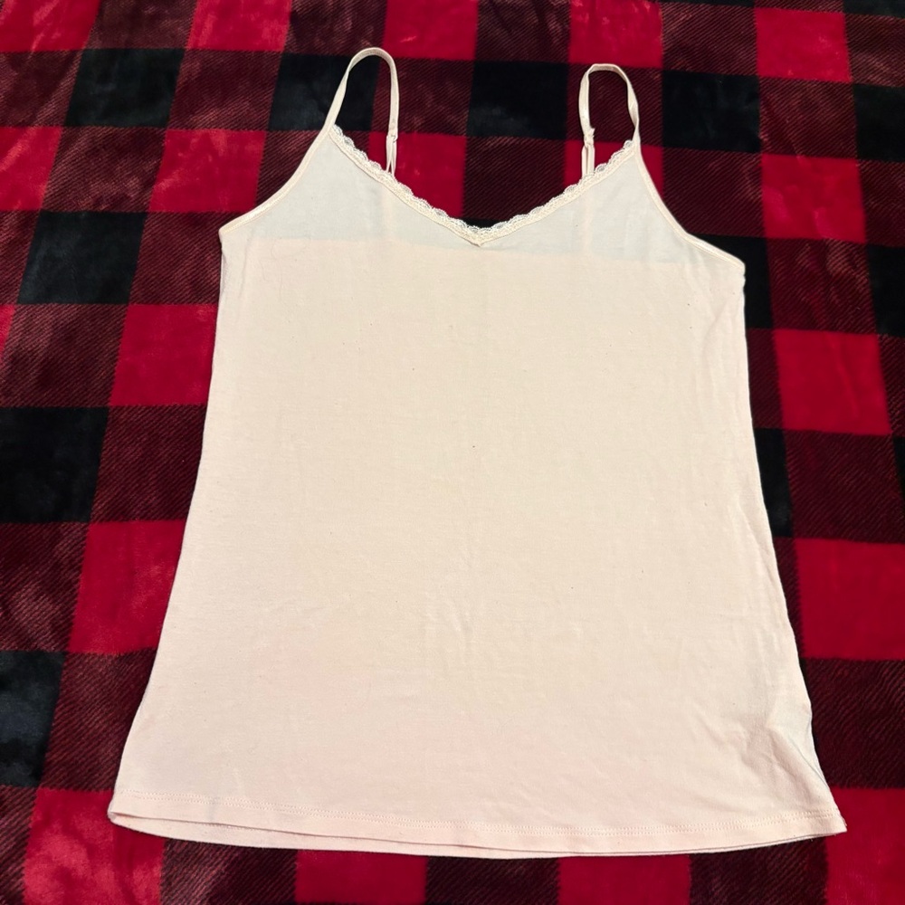 A new day lace trip cami top